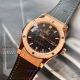 Perfect Replica Hublot Classic Fusion Black Grid Face Rose Gold Bezel 42mm Watch (4)_th.jpg